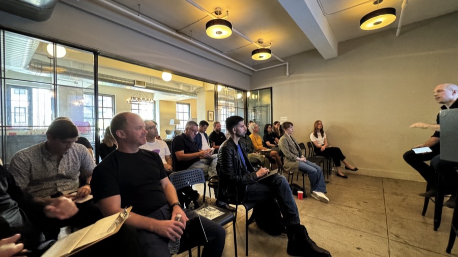 A moment from Craft & Work: NYC 2024