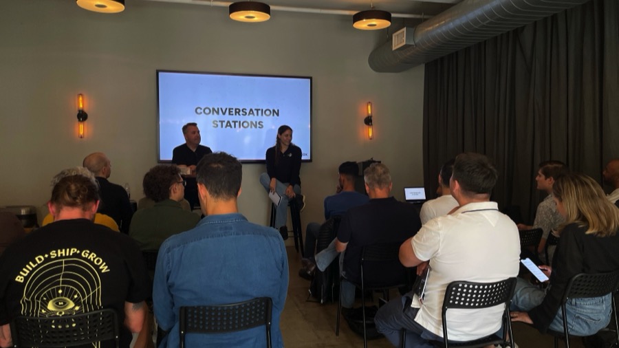 A moment from Craft & Work: NYC 2024
