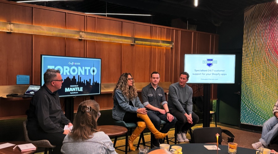 A moment from Craft & Work: TO 2025
