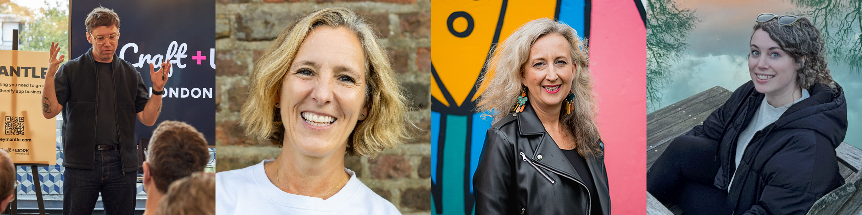 Tim Richardson, Michelle Goodall and Lizzie Davey